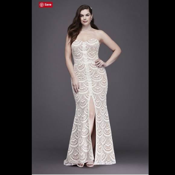 galina lace wedding dress